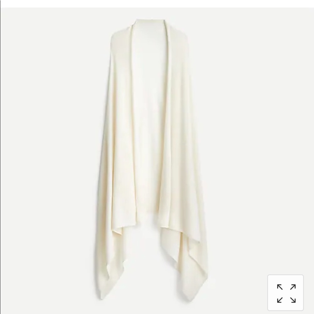 J.Crew Cashmere Oversized Wrap - NWT